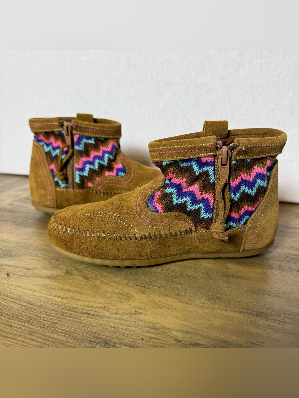 Minnetonka Child’s Aspen Boot - Dusty Brown - Child Size 3
